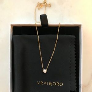 Vrai Solitaire Diamond Necklace Best 